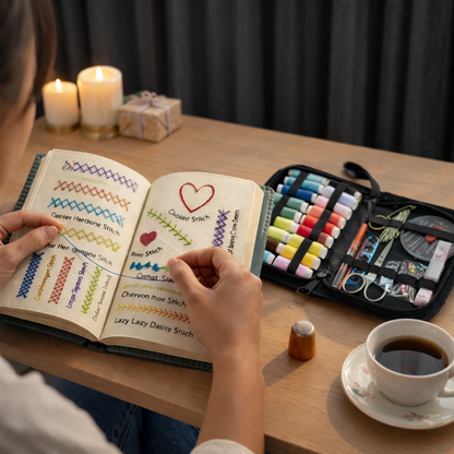 MindfulStitch™ Embroidery Journal Kit