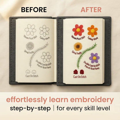 MindfulStitch™ Embroidery Journal Kit